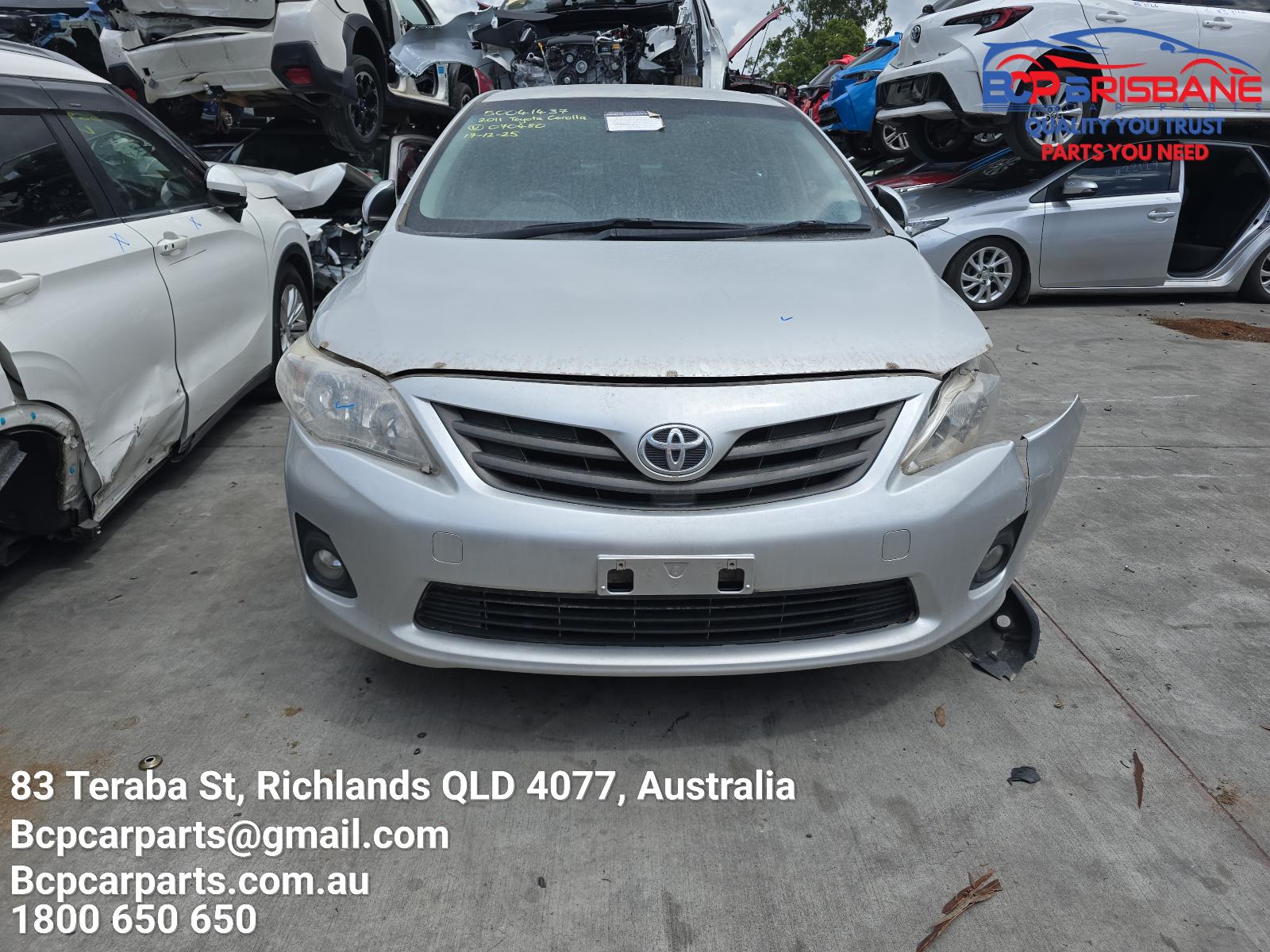 Rear Bumper Corolla Toyota 2012