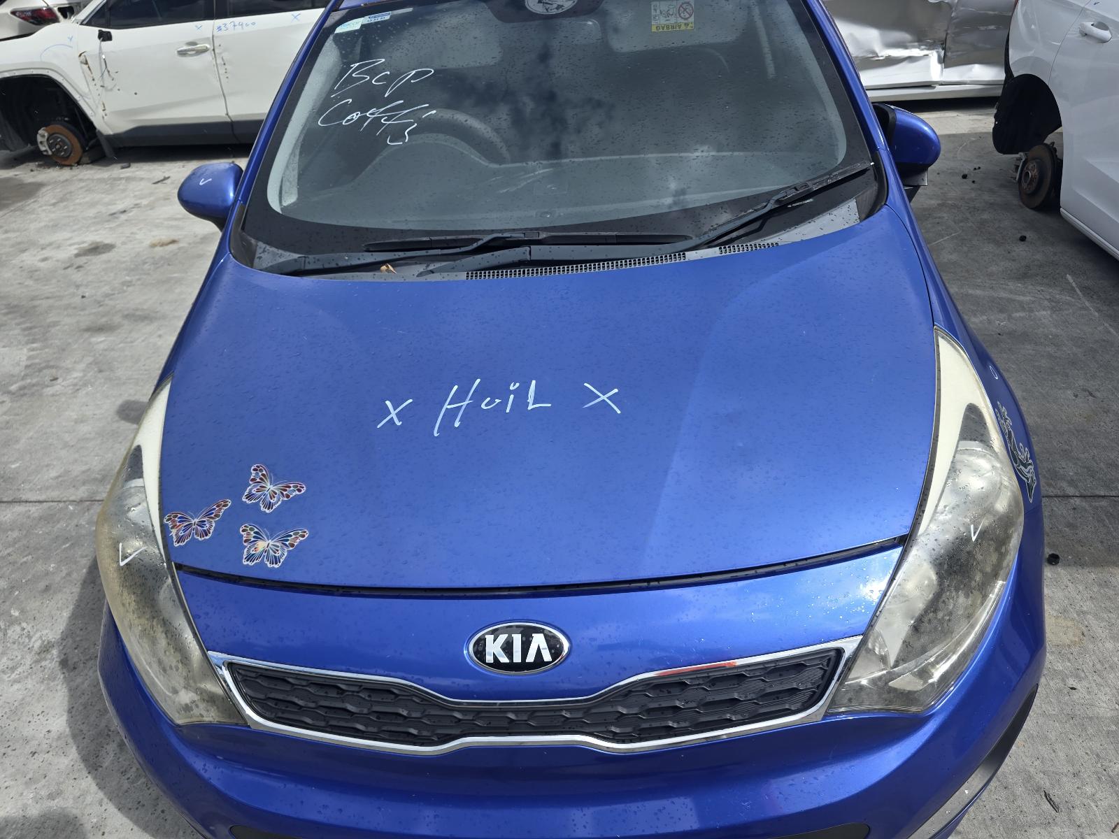 Kia Rio 2014 Rear Right Rear Door Sliding Rio Kia 2014