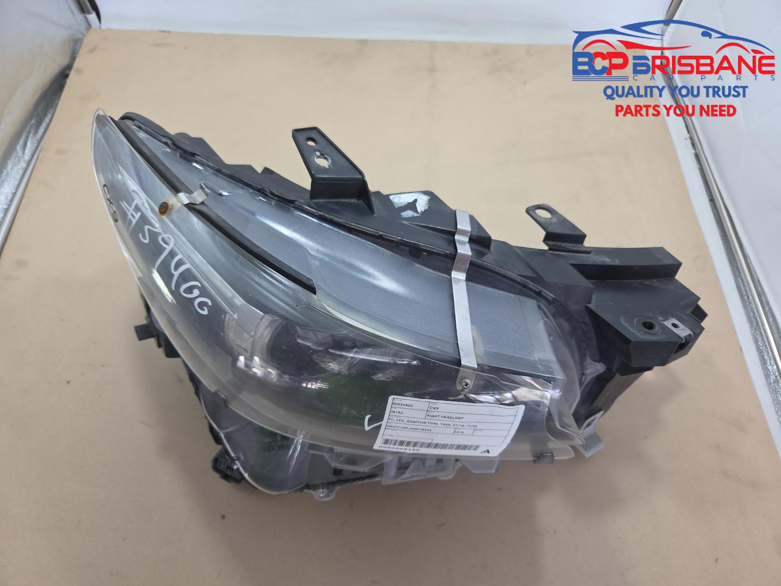 2018 Mazda Cx9 Right Headlamp View Auto part Right Headlamp Mazda Cx9 2018